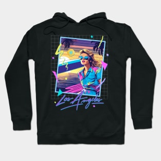 LOS ANGELES 80S RETRO STYLE Hoodie